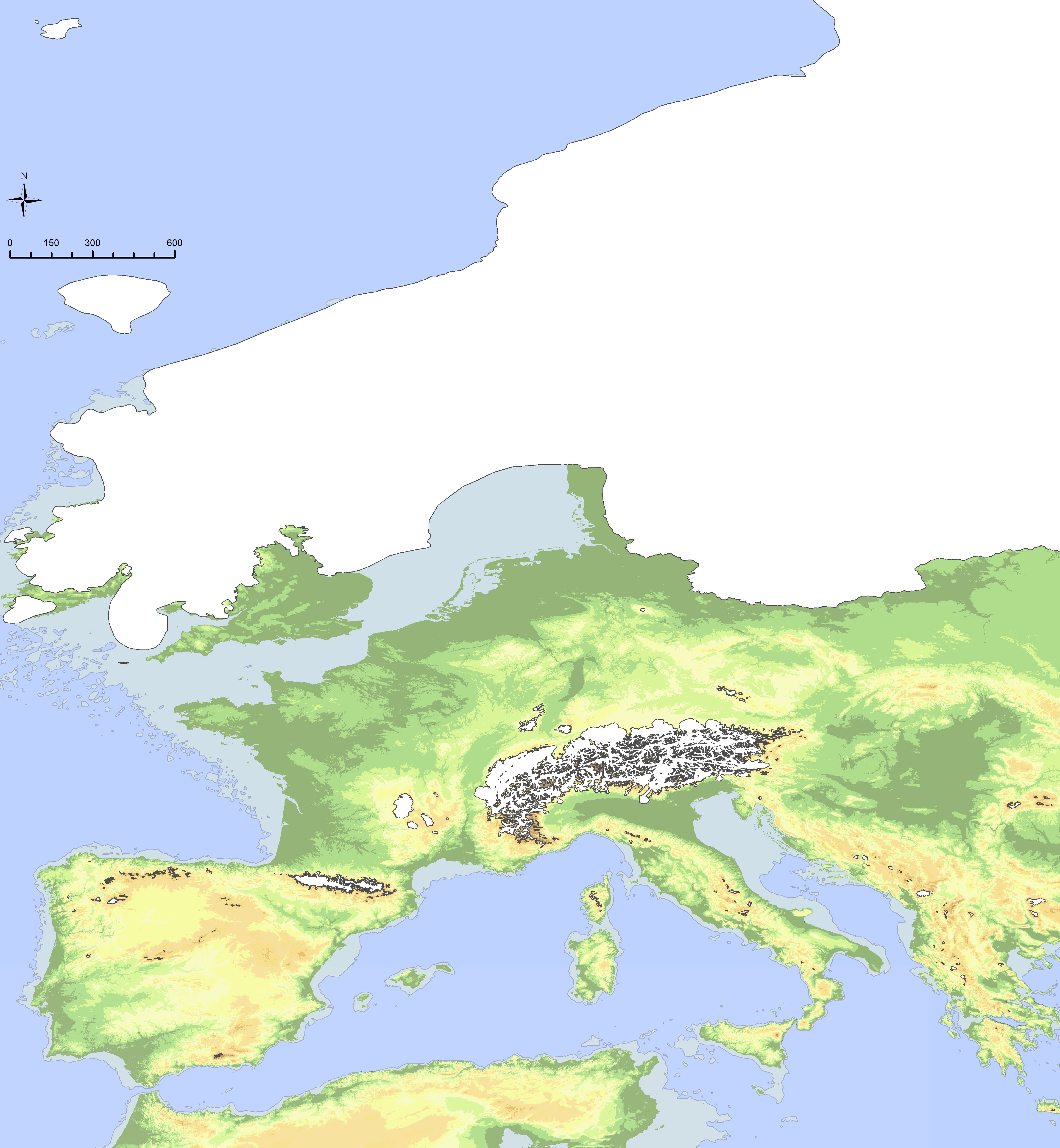 The Ice Age Network Of Heritage Sites   Karte Ice Age Europe Final 